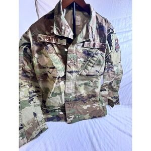 US Air Force OCP Camouflage Utility Jacket Scorpion W2 Military 30 Regular Smith